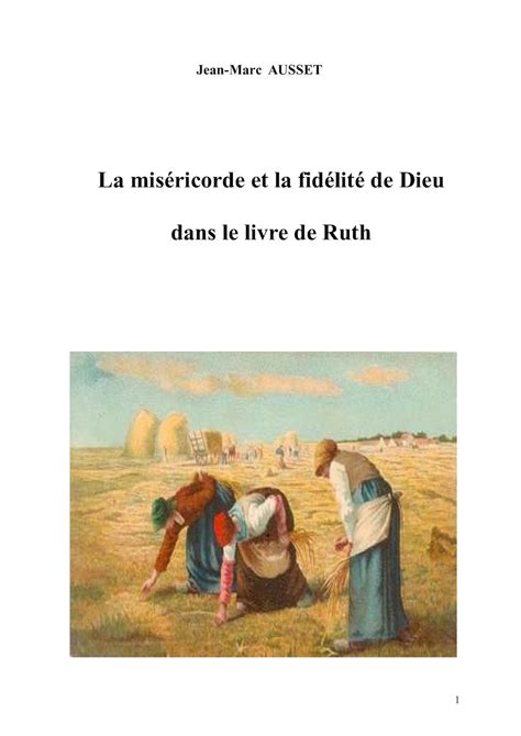 Résumé Du Livre De Ruth Dans La Bible Le livre de Ruth - YouTube